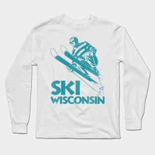 Ski Wisconsin Long Sleeve T-Shirt